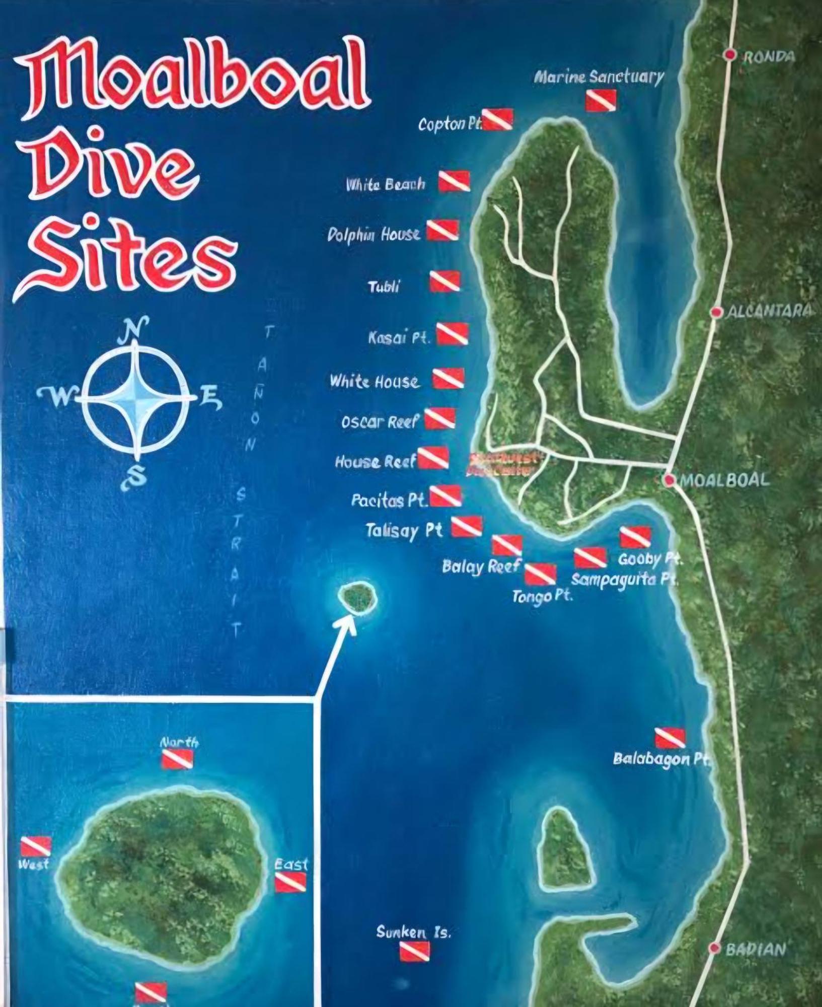 Nirvana Bamboo Houses & Dive Resort Moalboal Εξωτερικό φωτογραφία